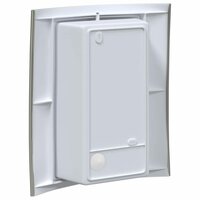 Buitenwandlampen 2 stuks Zilver Roestvrijstaal IP44 5