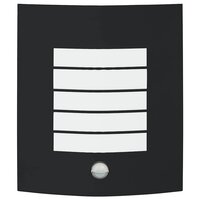 Buitenwandlampen met Sensor 2 stuks Zwart RVS IP44 3