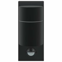 Buiten Wandlampen met Sensor 2 stuks Zwart RVS IP44 3