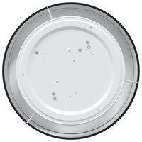 Plafondlamp vlakke montage &Oslash; 38 cm E27 stof zwart 3