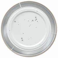 Plafondlamp vlakke montage &Oslash; 38 cm E27 stof taupe 3