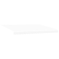 Luifel automatisch uitschuifbaar 450x300 cm wit 3