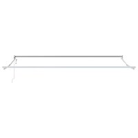 Luifel automatisch uitschuifbaar 450x300 cm wit 6