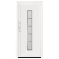 Voordeur Wit 108 x 208 cm PVC 5