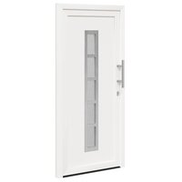 Voordeur Wit 108 x 208 cm PVC 3