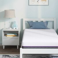 Matrassen Geometrisch Wit en Grijs 100% polyester jacquard stof 6