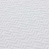 Matrassen Wit, Grijs 100 x 200 cm 100% polyester jacquard stof 8