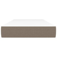 Pocketveringmatras voor kinderen 80x160 cm stof taupe 3