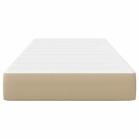 Pocketveringmatras medium 90x190x20 cm stof lichtgroen grijs 5