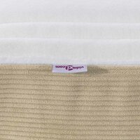 Pocketveringmatras medium 90x190x20 cm stof lichtgroen grijs 6