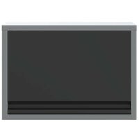 Gereedschapskast wamdmontage met gasliftdeur 50x25x35 cm zwart 5