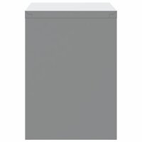 Gereedschapskast wamdmontage met gasliftdeur 50x25x35 cm zwart 6