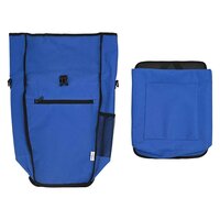 Fietstas voor Pannierdrager 20 L Blauw 34x16x59 cm 6