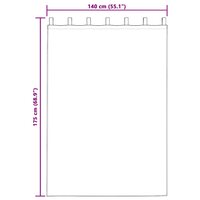 Gordijnen 2 st verduisterend met lussen fluweel lichtgrijs 5