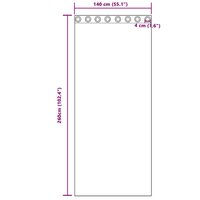 Gordijnen 2 st verduisterend met ringen fluweel wijnrood 5