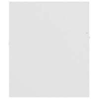 Wastafelkast 100x38,5x46 cm bewerkt hout wit 7