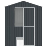 Vogelvoli&egrave;re Antraciet 210x215x247 cm Staal 6