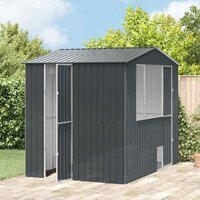 Vogelvoli&egrave;re - Antraciet, 310x215x247 cm, Staal 2