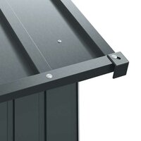 Vogelvoli&egrave;re - Antraciet, 310x215x247 cm, Staal 7