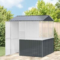 Vogelkooi Antraciet 215x78x200 cm Gegalvaniseerd Staal 2