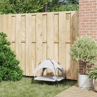 Verhoogd Hondenbed met Verwijderbaar Dak Zilver Grijs Staal 2