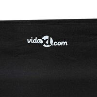 Verhoogd Hondenbed Zwart ML Oxford Stof en Staal 7