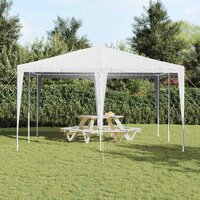 Partytent Wit 4x4 m PE 3