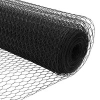 Tuinhekset Set van 2 Grijs Staalgaas 25 x 0.5 m hek Draagbaar 7