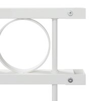 Tuinhek 1,7x1,5 m staal wit 5