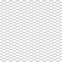 Hexagon Tuinhek Grijs 1,2 x 10 m van staal 5