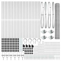 Hexagon Schutting 1.2x50 m Gegalvaniseerd Staal 3