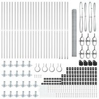 Hexagon Schutting 1,4x50 m Verzinkt Staal 3
