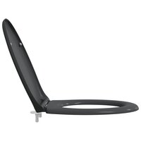 Toiletbril soft-close met quick-release Duroplast antraciet 6