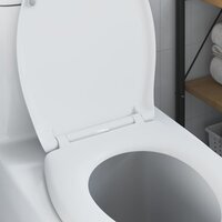 Toiletbril soft-close met quick-release Duroplast wit 3