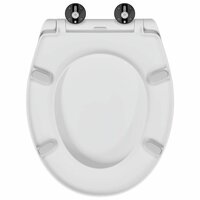 Toiletbril soft-close met quick-release Duroplast wit 4