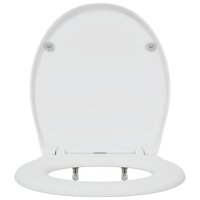 Toiletbril soft-close met quick-release Duroplast wit 5