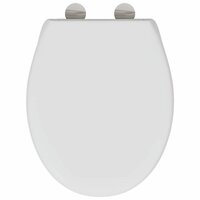 Toiletbril soft-close met quick-release Duroplast wit 7