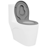 Toiletbril met kinderzitje en quick-release Duroplast 2