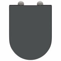 Toiletbril soft-close met quick-release Duroplast antraciet 6