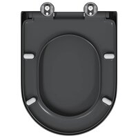 Toiletbril soft-close met quick-release Duroplast antraciet 7