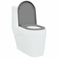 Toiletbril soft-close met quick-release Duroplast grijs 2