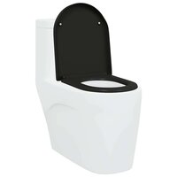 Toiletbril soft-close met quick-release Duroplast zwart 2
