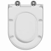 Toiletbril soft-close met quick-release Duroplast wit 8