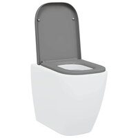 Toiletbril soft-close met quick-release Duroplast grijs 2