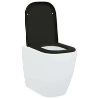 Toiletbril soft-close met quick-release Duroplast zwart 2