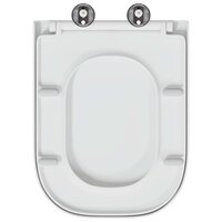 Toiletbril soft-close met quick-release Duroplast wit 7