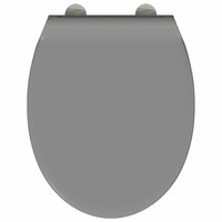 Toiletbril soft-close met quick-release Duroplast grijs 6