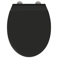 Toiletbril soft-close met quick-release Duroplast zwart 6