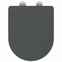 Toiletbril soft-close met quick-release Duroplast antraciet 7