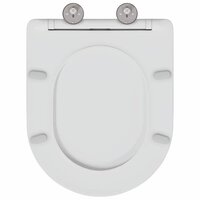 Toiletbril soft-close met quick-release Duroplast wit 4